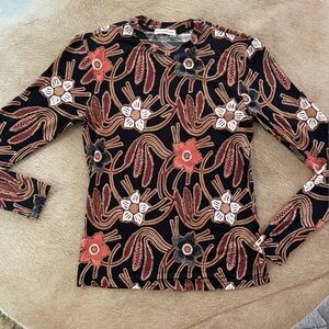 Ulla Johnson silky long sleeve top